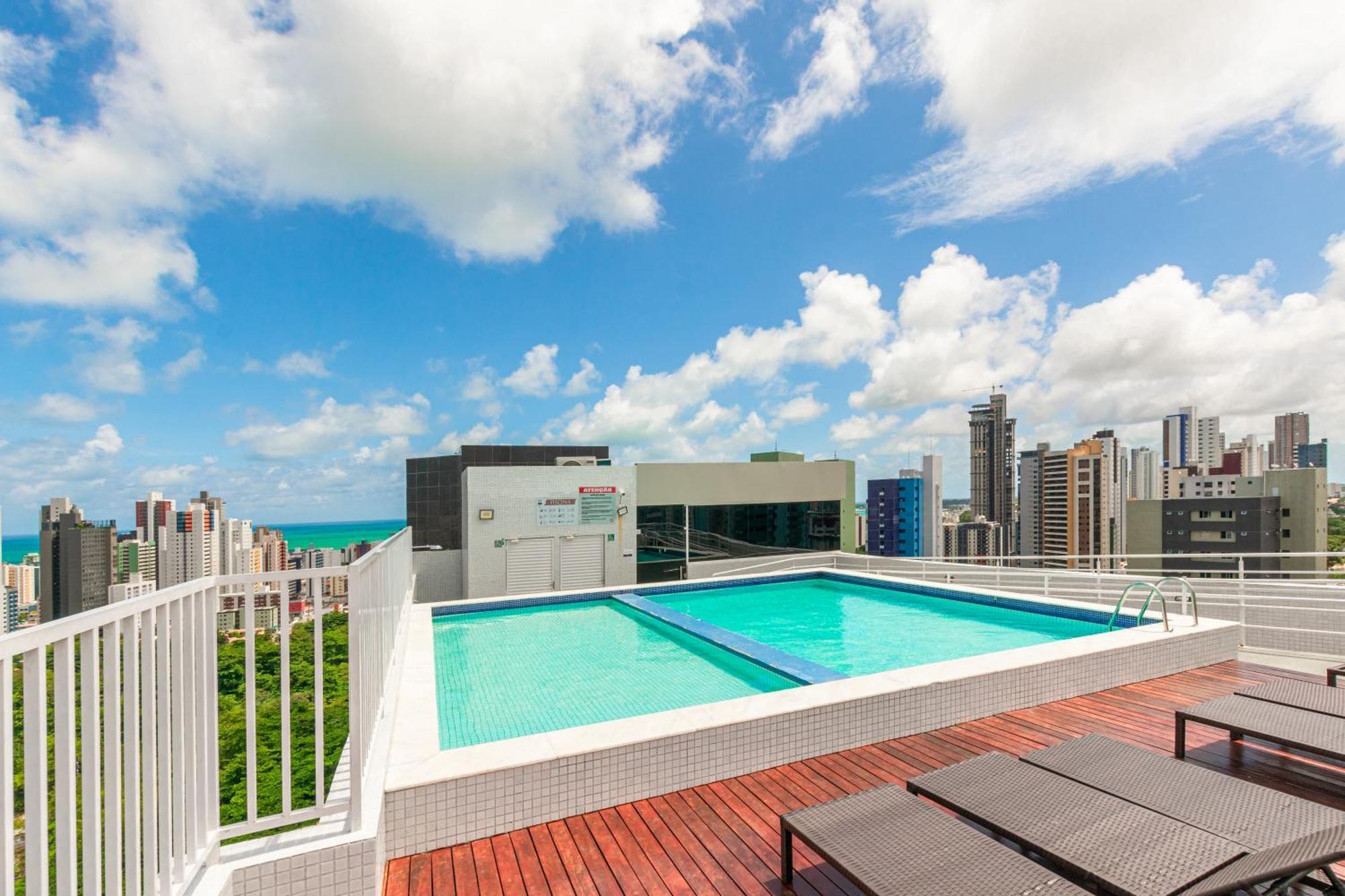 Studio Encantador - Garagem - Piscina Na Cobertura João Pessoa Exterior foto